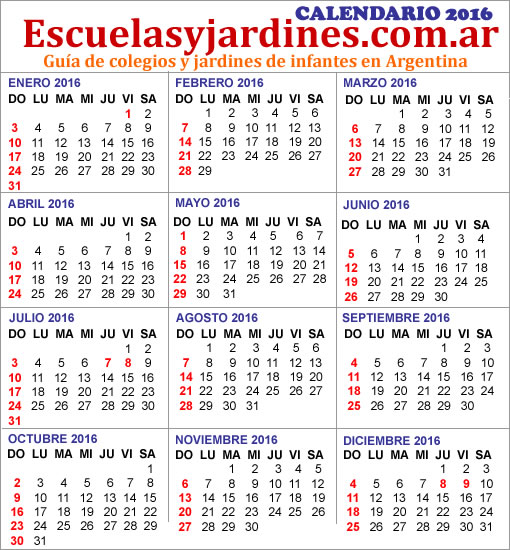 Calendario 2014 Argentina Con Feriados Imagui 7492